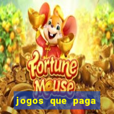 jogos que paga dinheiro de verdade no pix